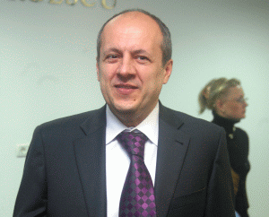 Mihai Bogza, the president of Bancpost.