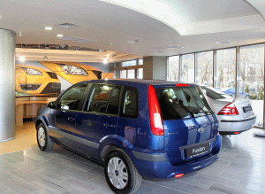 Showroom Ford de 200.000 de euro, la Braşov