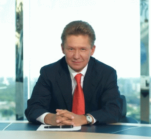 Aleksei Miller, preşedintele Gazprom.