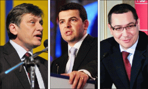 Crin Antonescu, Daniel Constantin, Victor Ponta