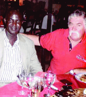 Nicolae Costache and Thomas Koroma, the brother of the president of Sierra Leone.