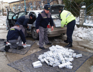 Cu 60% mai multe produse de contrabandă - confiscate anul trecut