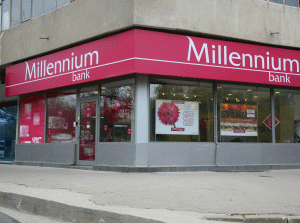 Pierderi mai mici la "Millennium Bank"