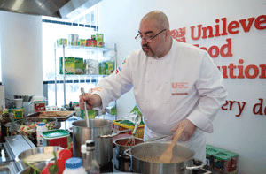 Robert Voicu, Chef Executive "Unilever Food Solutions".