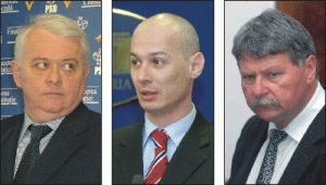 Viorel Hrebenciuc, Bogdan Olteanu, Verestoy Attila