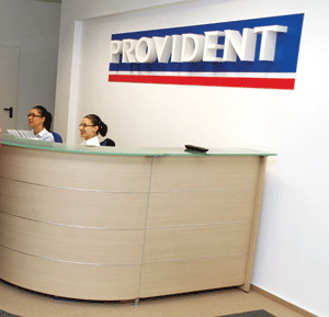 "Provident" raportează profit operaţional de jumătate de milion de euro, la şase luni