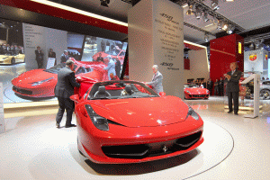 Ferrari 458 Spider, prezentat la Frankfurt