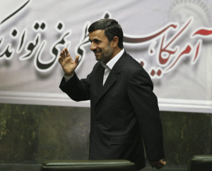 Preşedintele Iranului, Mahmoud Ahmadinejad