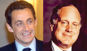 Nicolas Sarkozy şi Ronald Lauder