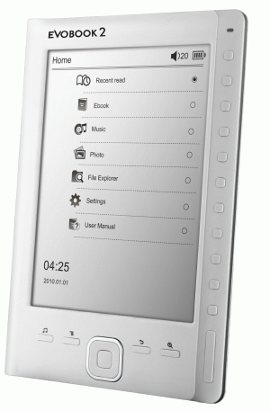 EVOLIO lansează un nou eReader, Evobook 2, şi propria librărie virtuală