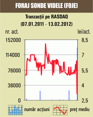 Transferuri de 411.766 lei pentru "Foraj Sonde" Videle 