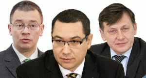 Ponta joacă rolul personajului pozitiv: aliat cu Antonescu, prieten cu Ungureanu.