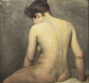 George Catargi. "Nud cu spatele".