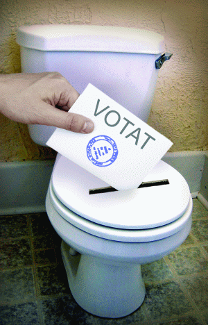 The ballot box as a cesspool