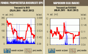 Acţiunile SIF Muntenia au scăzut cu aproape 12% în ziua ex-dividend