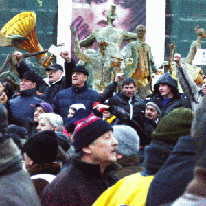 Protestele din Piaţa Universităţii au început în ianuarie.