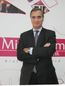 Jose Reino da Costa îşi începe mandatul de director general al Millennium Bank România