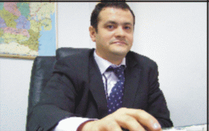 Domnul Cristi Boteanu, director comercial al "Food Service Devision"