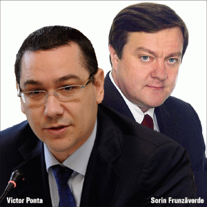 Premierul Ponta l-a atacat direct pe Sorin Frunzăverde, menţionând că poate banii de salarii vor fi tăiaţi chiar la acest consiliu judeţean Caraş-Severin, unde "oamenii, sau cel puţin şefii, vor să fie la televizor".