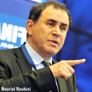 Roubini: Economia mondială va fi influenţată de dobânzi, zona euro şi China