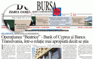 Procuror cipriot: "Punct critic" în investigaţia achiziţiei pachetului de 9,7% din BT de către Bank of Cyprus