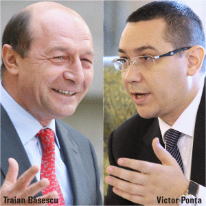 Băsescu şi Ponta şi-au dat mâna pe gazele de şist