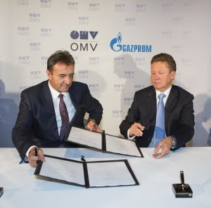 Gazprom negociază pentru achiziţionarea a 25% din OMV