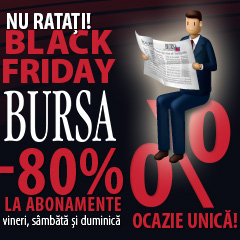 BLACK FRIDAY la Ziarul BURSA!!