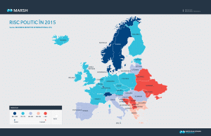 Ţara noastră este plasată în categoria de mijloc a statelor europene pe Harta riscului politic Marsh