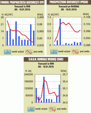 Bursa a închis în urcare, susţinută de Fondul Proprietatea, Romgaz şi BRD