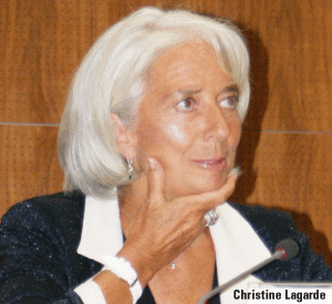 Lagarde se aşteaptă la o creştere sub aşteptări a economiei mondiale