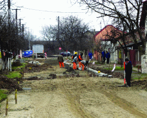 Asfalt şi borduri din Ungaria pe drumurile din două cartiere arădene