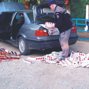 Contrabanda cu ţigarete - în creştere abruptă