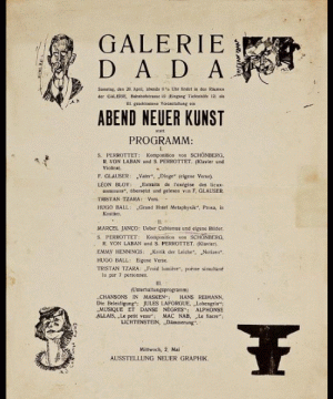 Manifest DADA din 28 aprilie 1916