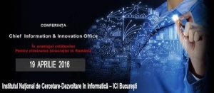 ADSI organizează conferinţa "Chief Information & Innovation Office. Pentru eliminarea birocraţiei în România. În avantajul cetăţenilor"