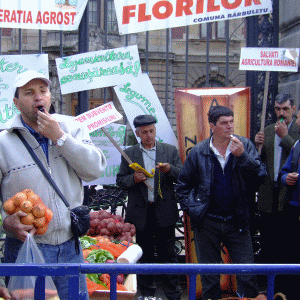 Agricultorii protestează, astăzi, la Cotroceni 