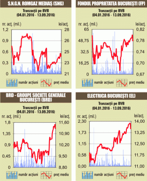Indicii, în apreciere, pe fondul unui rulaj modest, de 3,5 milioane euro