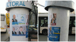 Campanie electoarală "ruginită"!