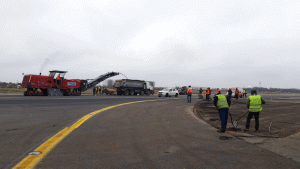 Lucrările de reparaţii la pista 1 a Aeroportului Henri Coandă au fost finalizate