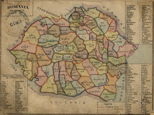 Harta României Mari 1930