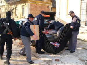 Capturi importante de ţigări la frontiera de nord