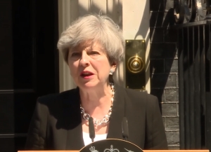 Theresa May (Sursa foto: captură Youtube)