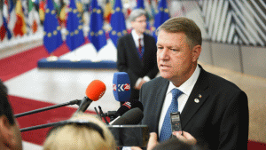 Klaus Iohannis la Bruxelles (Sursa foto: Presidency.ro)