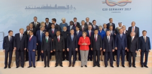 Liderii G20 la Hamburg (Sursa foto: captură Youtube)