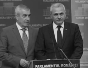 Călin Popescu-Tăriceanu şi Liviu Dragnea (Sursa foto: captură Youtube)