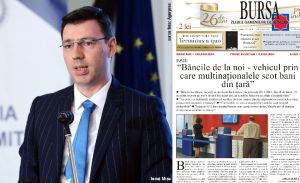 "Trei sferturi dintre băncile de la noi nu au plătit impozit pe profit în ultimii cinci ani"