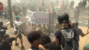 Violenţe la mitingurile din Charlottesville (Sursa foto: captură Youtube)