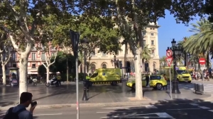 Atentat terorist la Barcelona (Sursa foto: captură Youtube)