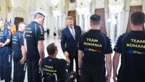 Invictus Team România, primită de preşedintele Klaus Iohannis (Sursa foto: Presidency.ro)