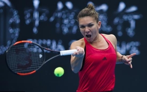 Simona Halep la Beijing (Sursa foto: www.chinaopen)